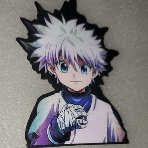 3/$15 Hunter X Hunter Killua Lenticular Anime Decal, Waterproof Peeker Sticker